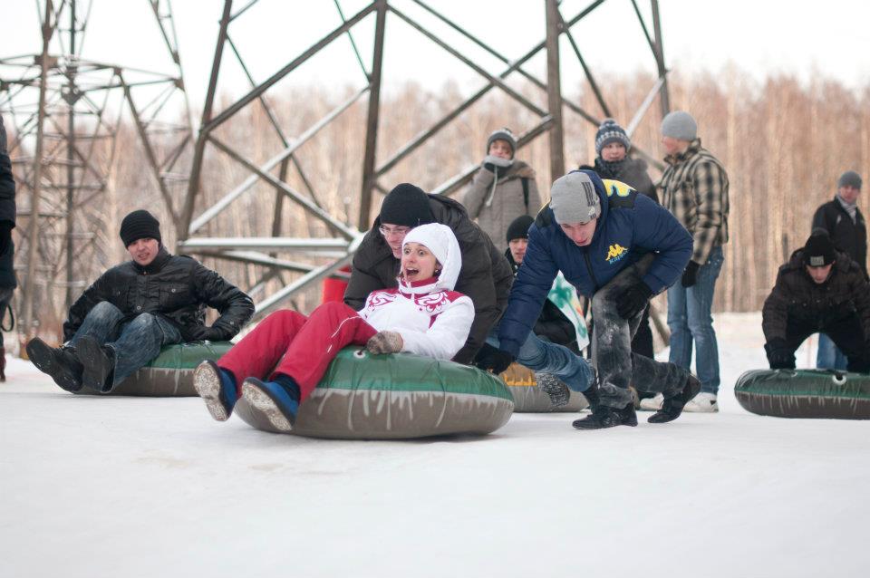Татьяна Долина — королева тюбингов
