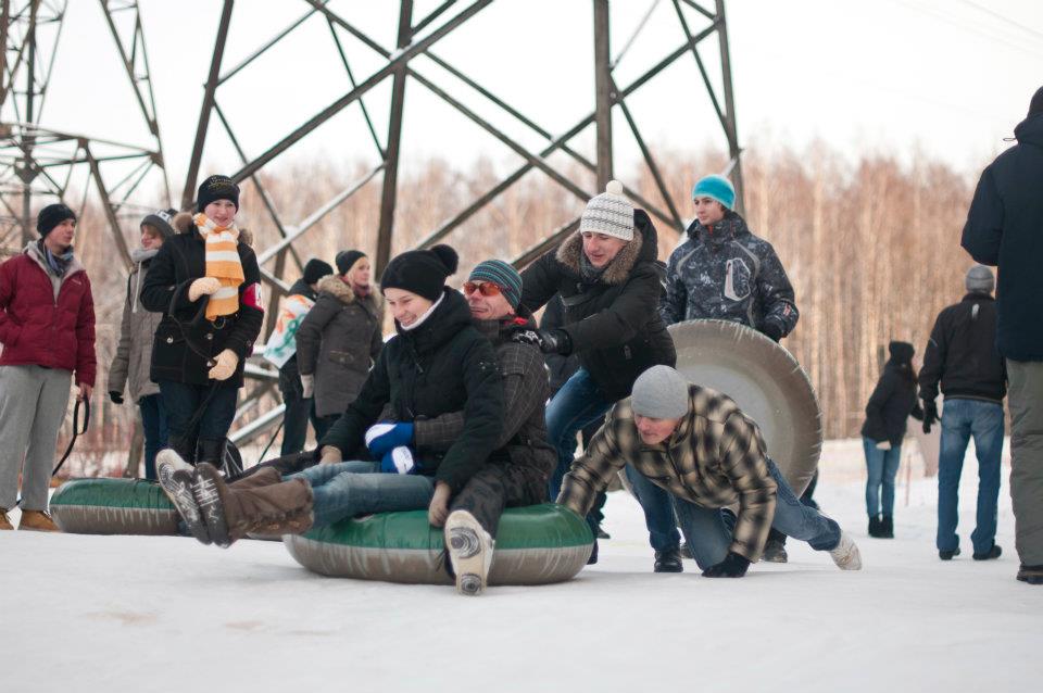 Татьяна Долина — королева тюбингов