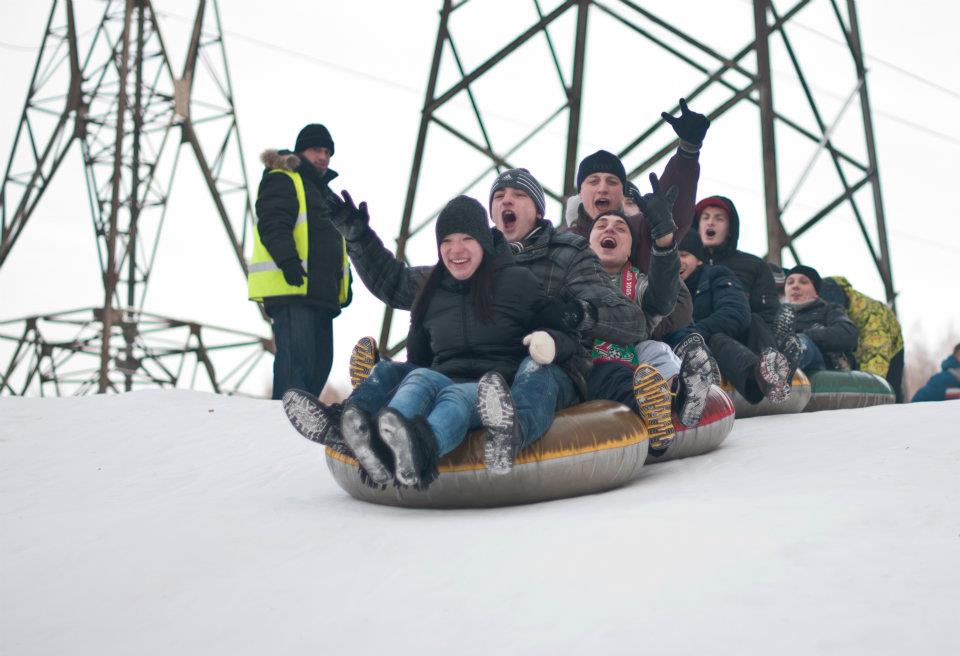 Татьяна Долина — королева тюбингов