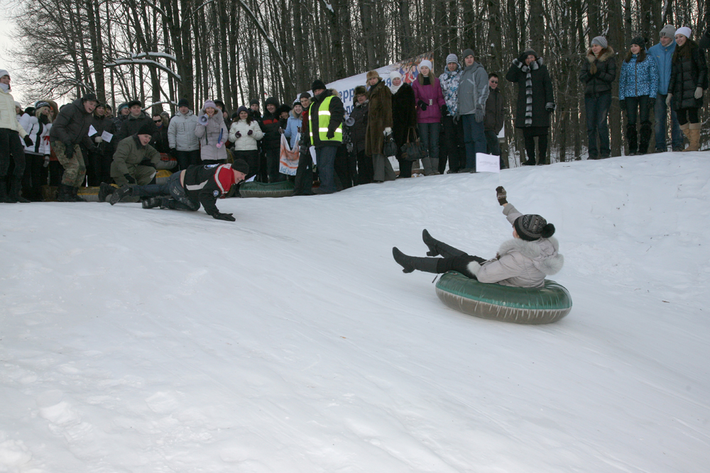 Татьяна Долина — королева тюбингов