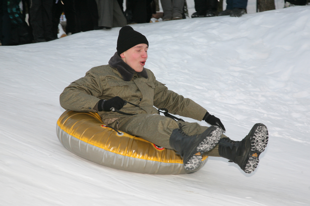 Татьяна Долина — королева тюбингов