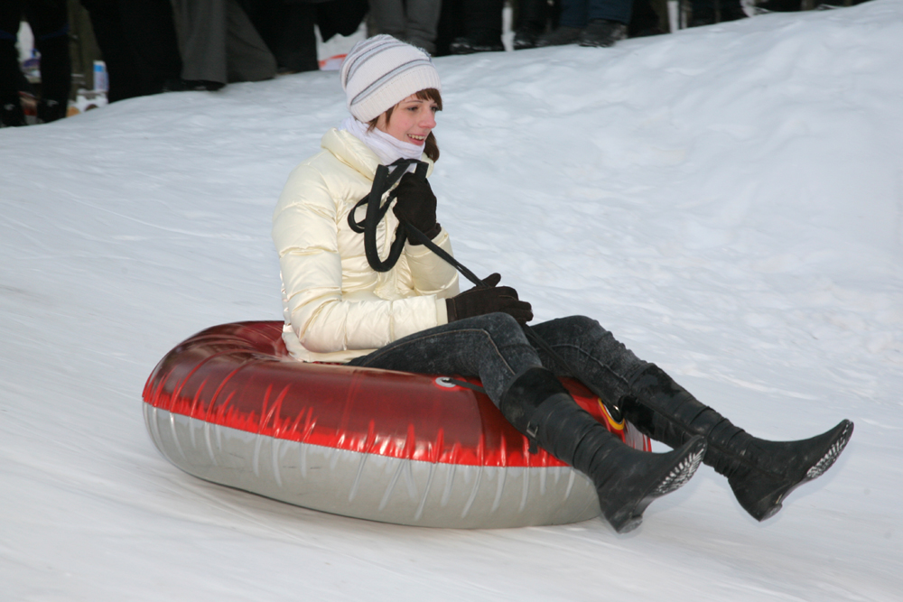 Татьяна Долина — королева тюбингов