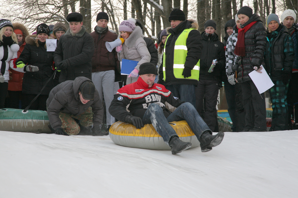 Татьяна Долина — королева тюбингов