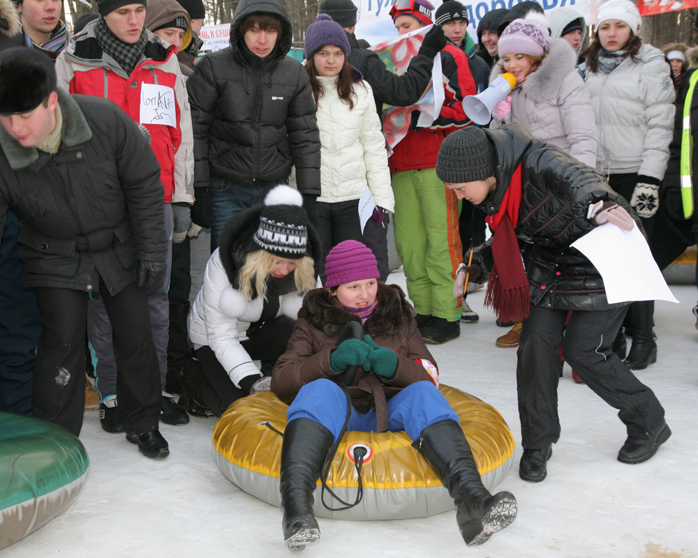 Татьяна Долина — королева тюбингов