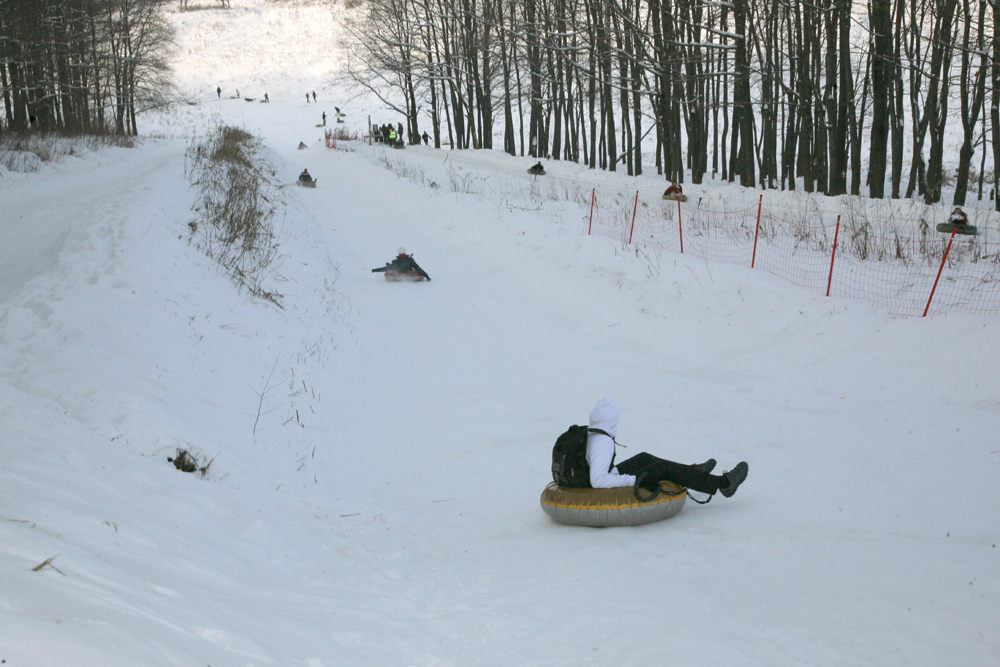 Татьяна Долина — королева тюбингов