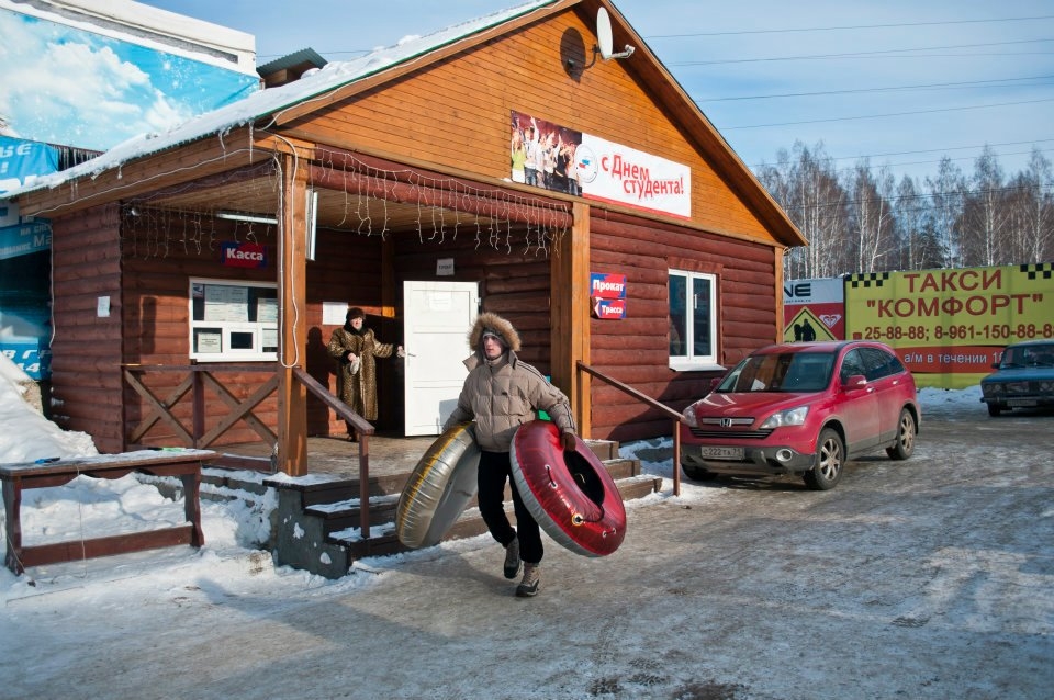 Татьяна Долина — королева тюбингов