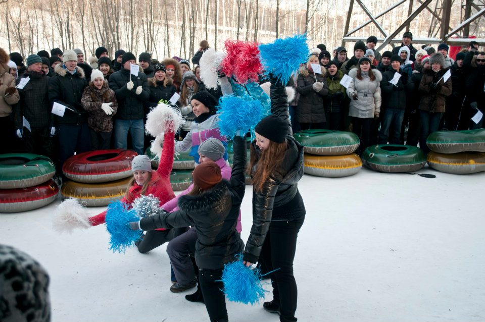 Татьяна Долина — королева тюбингов