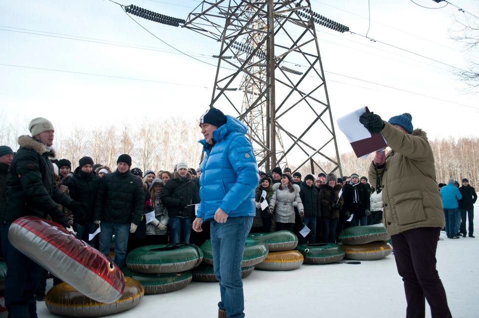 Татьяна Долина — королева тюбингов