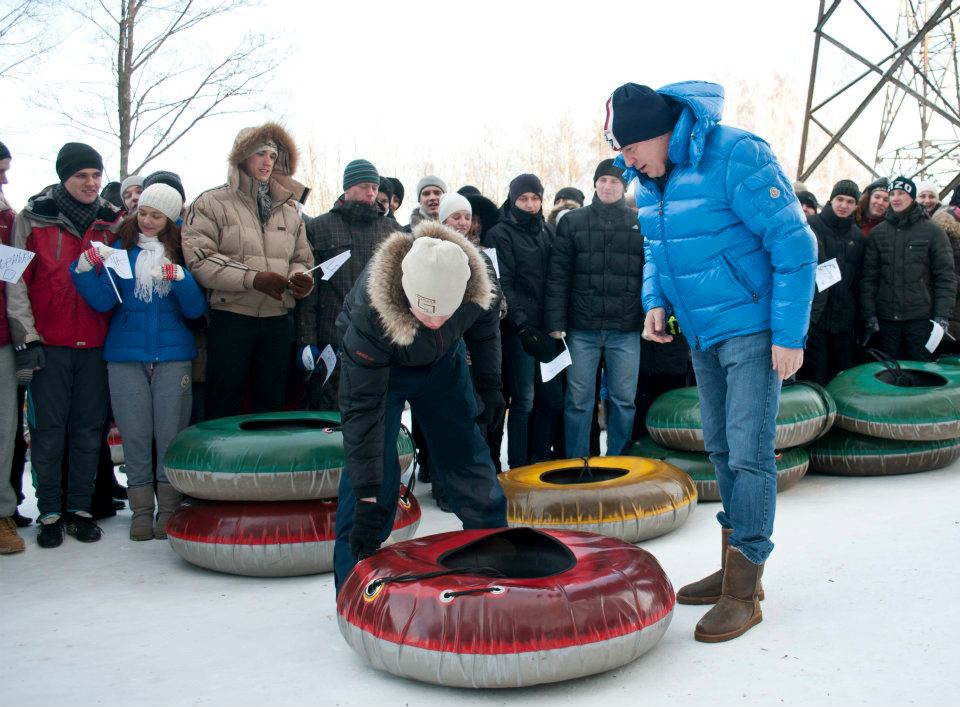 Татьяна Долина — королева тюбингов