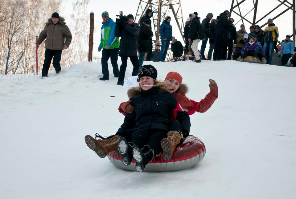 Татьяна Долина — королева тюбингов