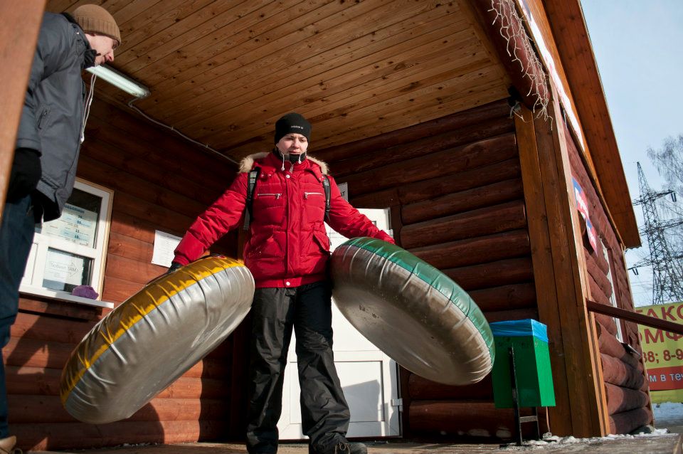 Татьяна Долина — королева тюбингов