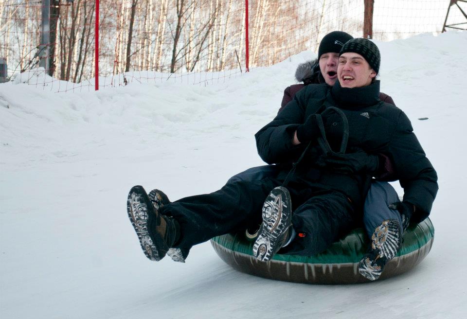 Татьяна Долина — королева тюбингов