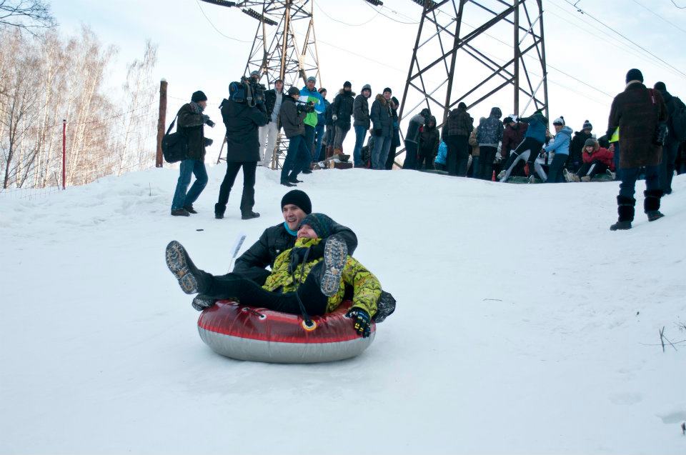 Татьяна Долина — королева тюбингов