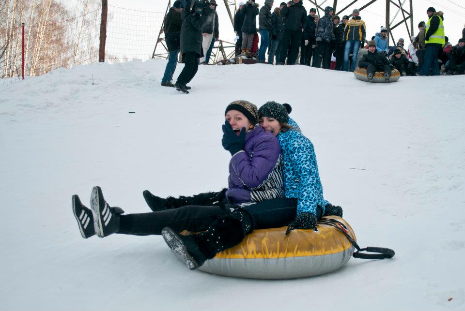 Татьяна Долина — королева тюбингов
