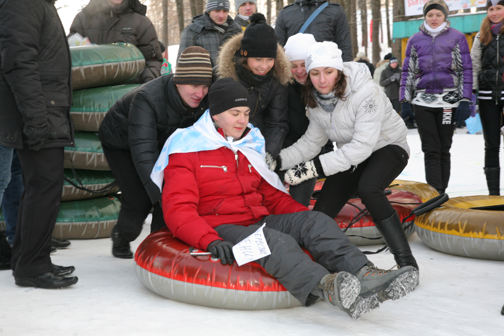 Татьяна Долина — королева тюбингов