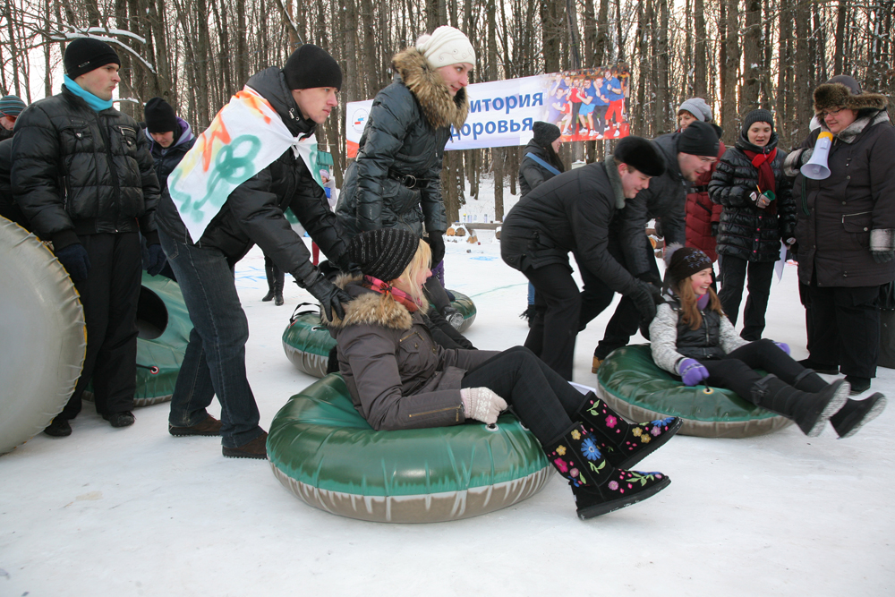 Татьяна Долина — королева тюбингов