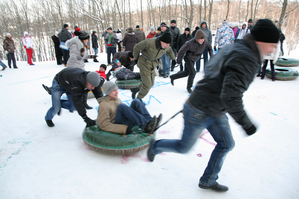 Татьяна Долина — королева тюбингов