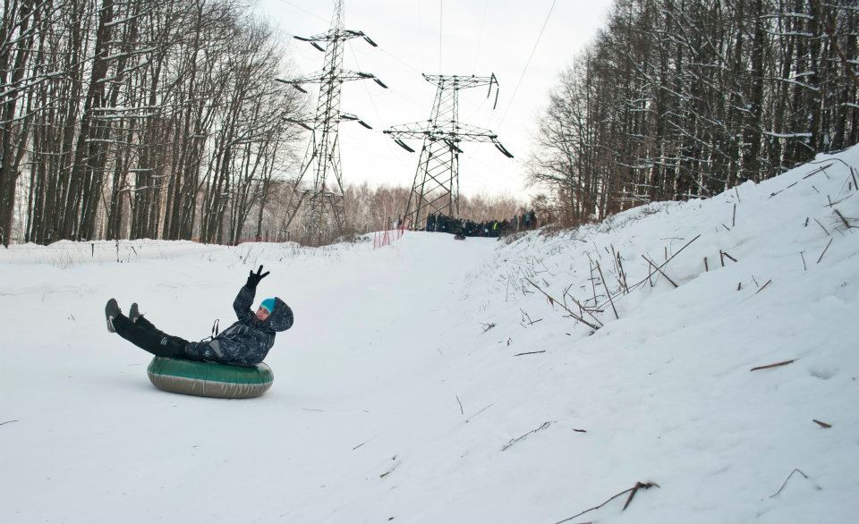 Татьяна Долина — королева тюбингов