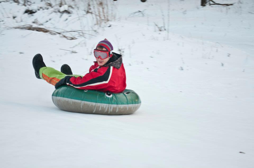 Татьяна Долина — королева тюбингов