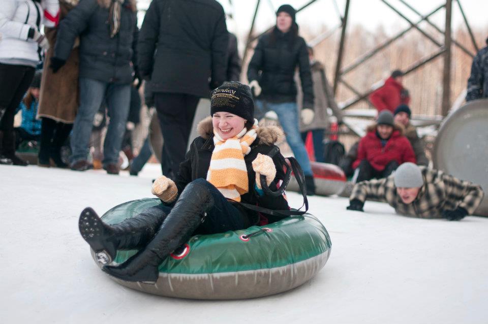 Татьяна Долина — королева тюбингов