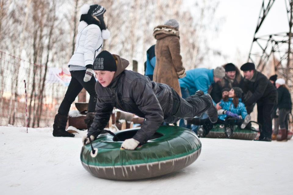 Татьяна Долина — королева тюбингов