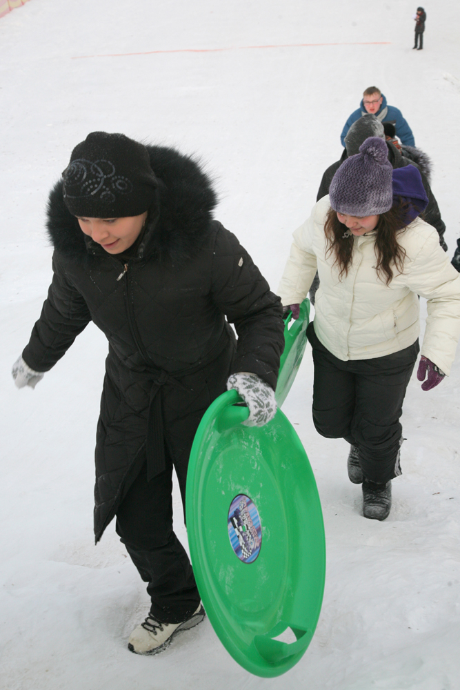 Татьяна Долина — королева тюбингов
