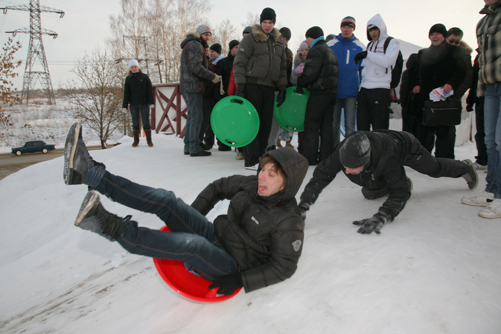 Татьяна Долина — королева тюбингов