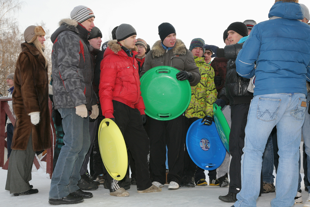 Татьяна Долина — королева тюбингов
