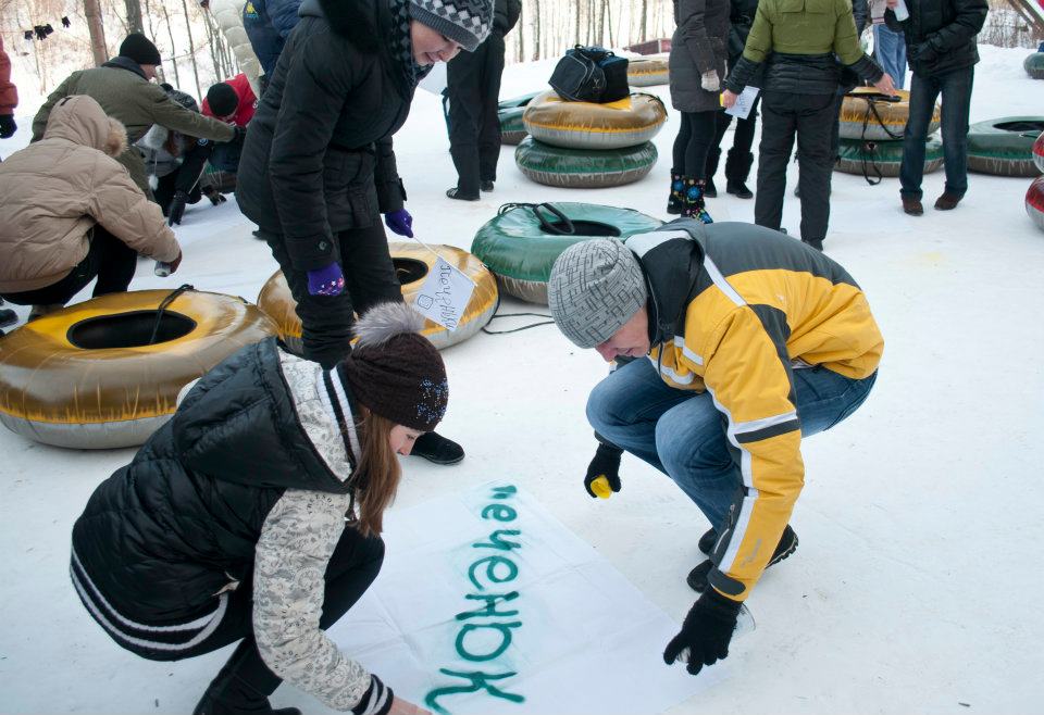 Татьяна Долина — королева тюбингов