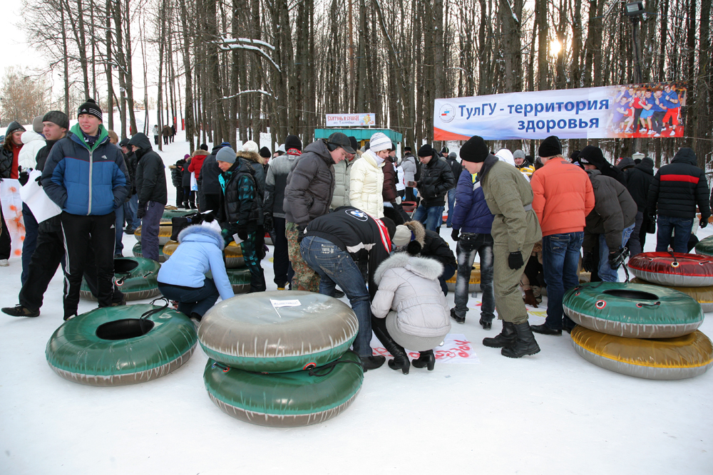 Татьяна Долина — королева тюбингов