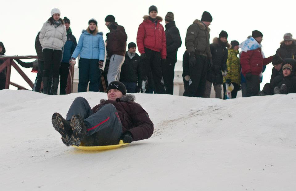 Татьяна Долина — королева тюбингов