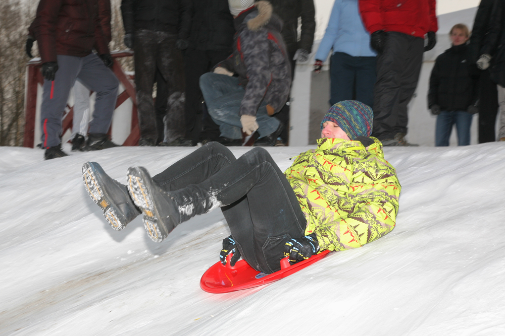 Татьяна Долина — королева тюбингов