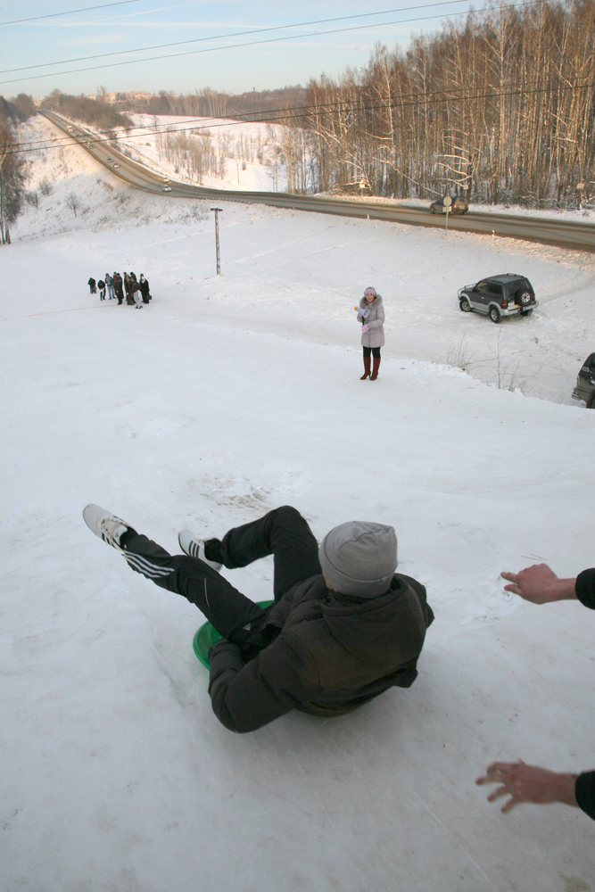 Татьяна Долина — королева тюбингов