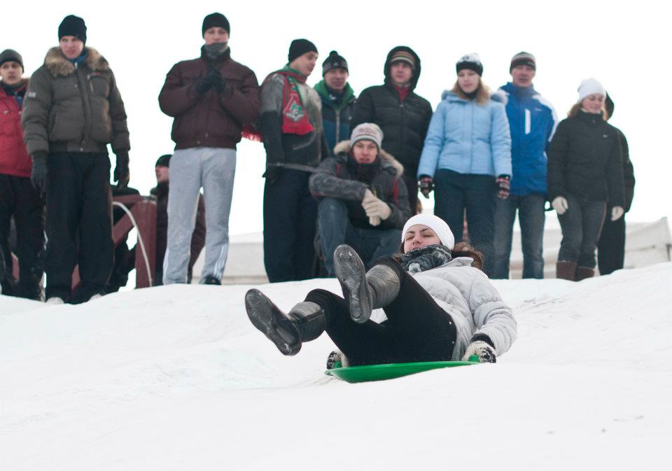 Татьяна Долина — королева тюбингов