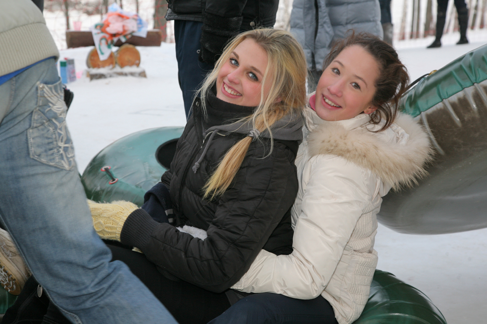 Татьяна Долина — королева тюбингов