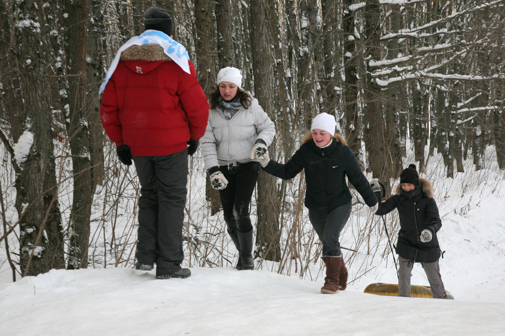 Татьяна Долина — королева тюбингов