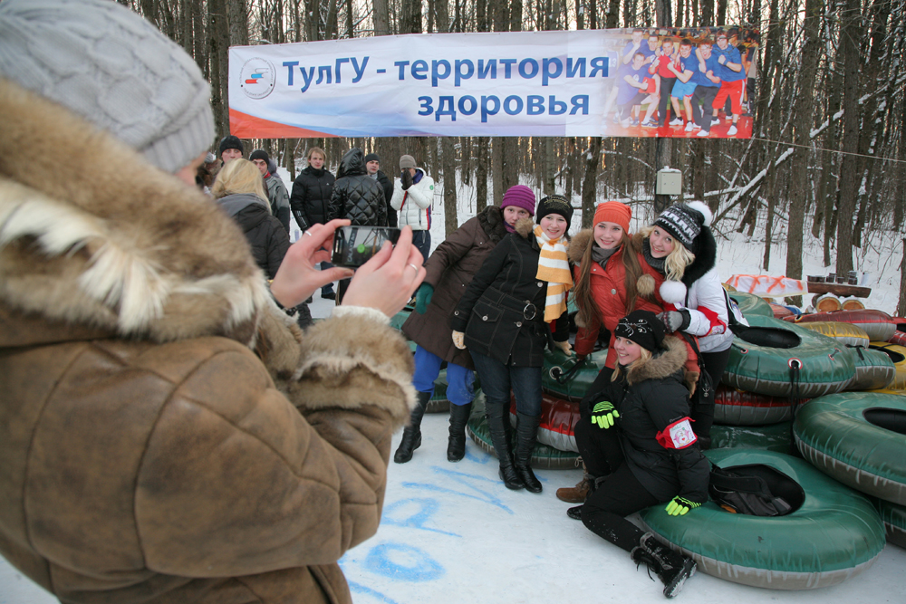 Татьяна Долина — королева тюбингов