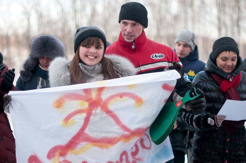 Татьяна Долина — королева тюбингов