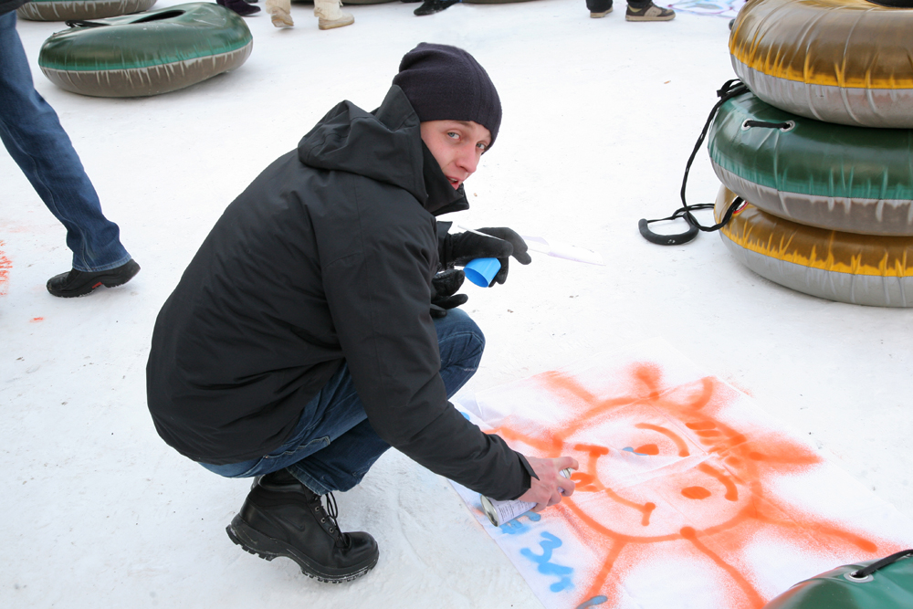Татьяна Долина — королева тюбингов