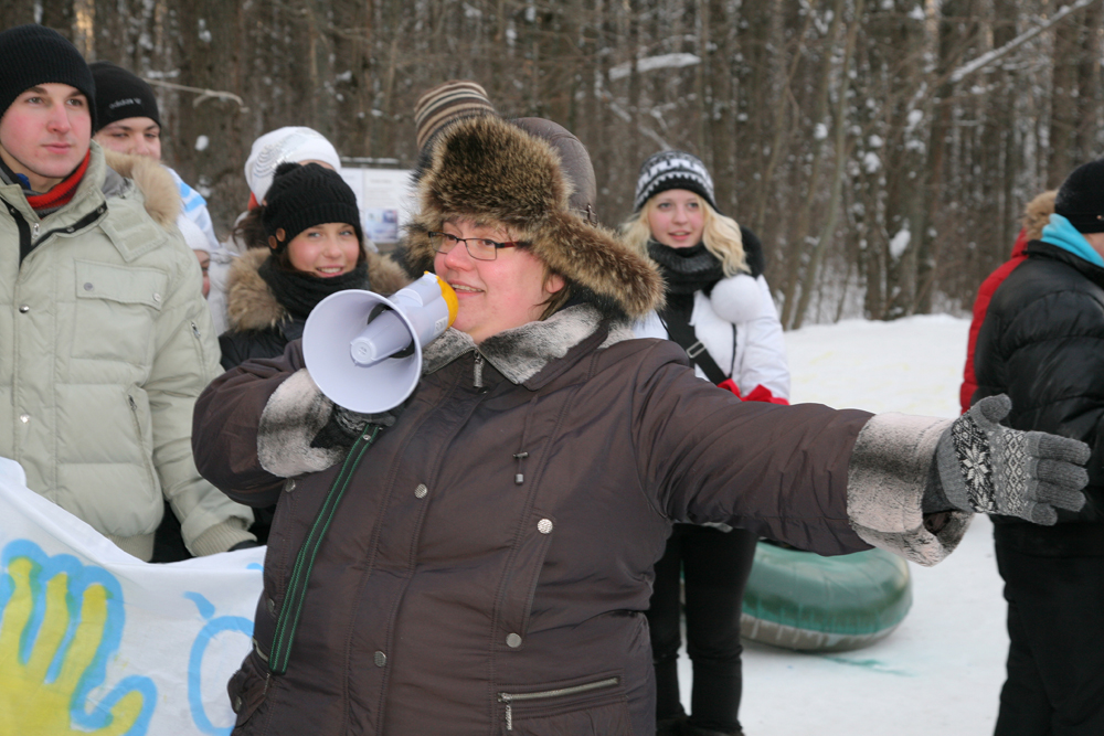 Татьяна Долина — королева тюбингов