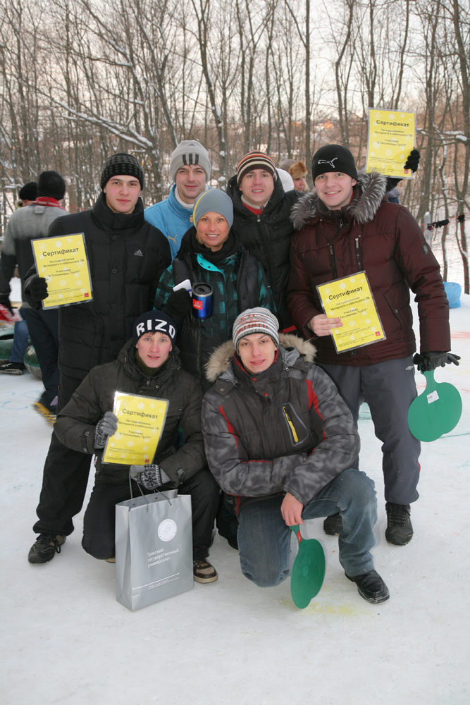 Татьяна Долина — королева тюбингов