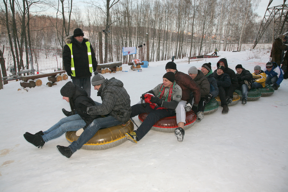 Татьяна Долина — королева тюбингов