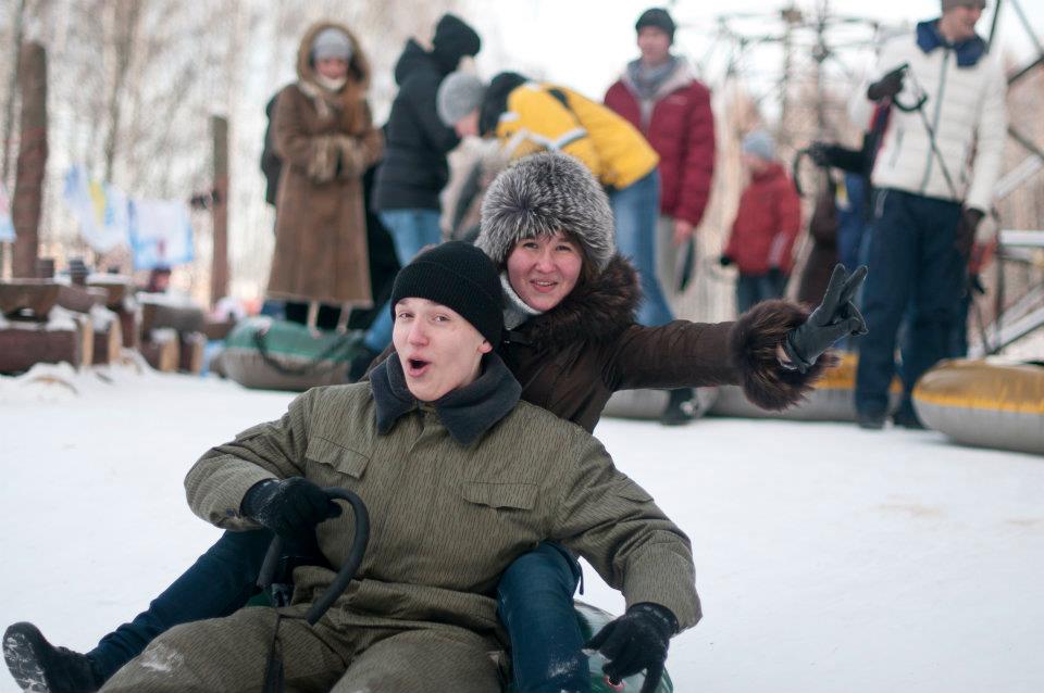 Татьяна Долина — королева тюбингов