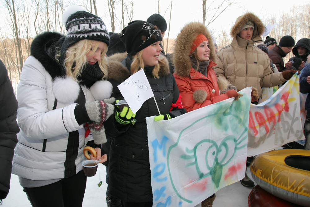 Татьяна Долина — королева тюбингов