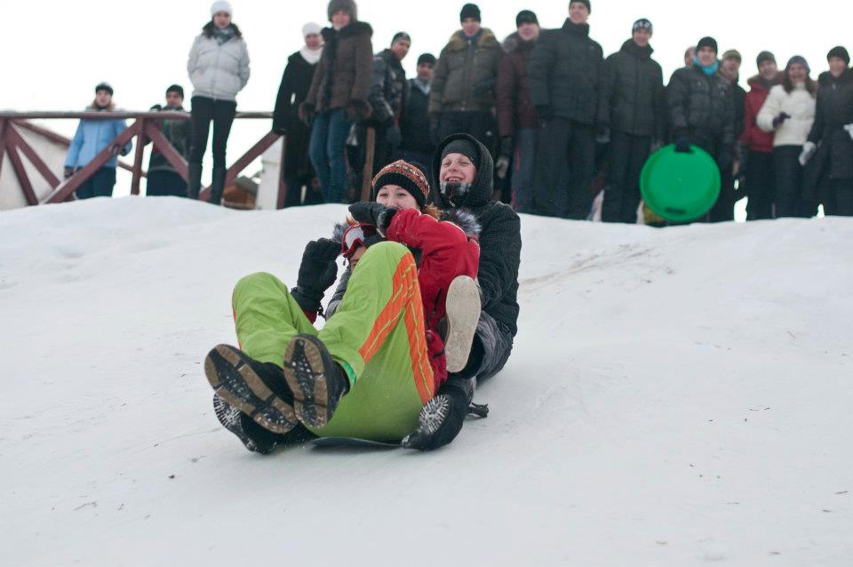 Татьяна Долина — королева тюбингов