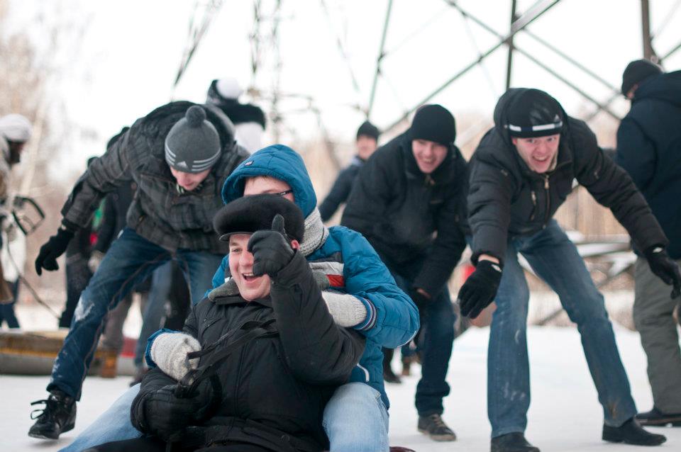 Татьяна Долина — королева тюбингов