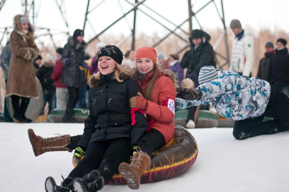 Татьяна Долина — королева тюбингов