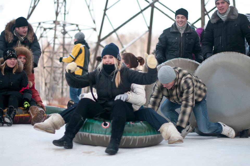Татьяна Долина — королева тюбингов
