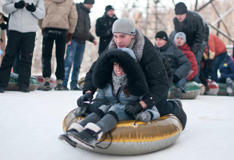 Татьяна Долина — королева тюбингов