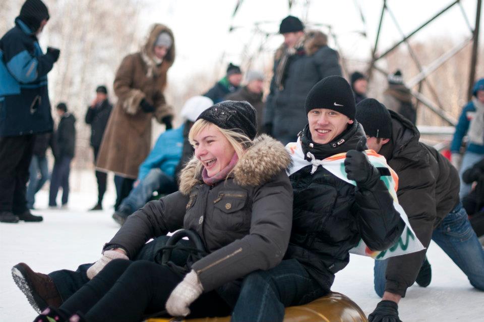 Татьяна Долина — королева тюбингов